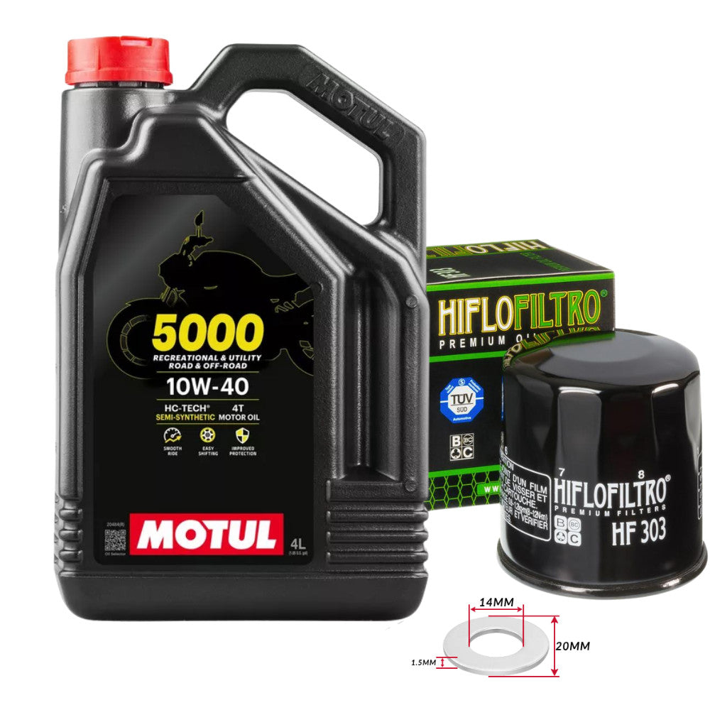 Kawasaki Z900 oil service kit