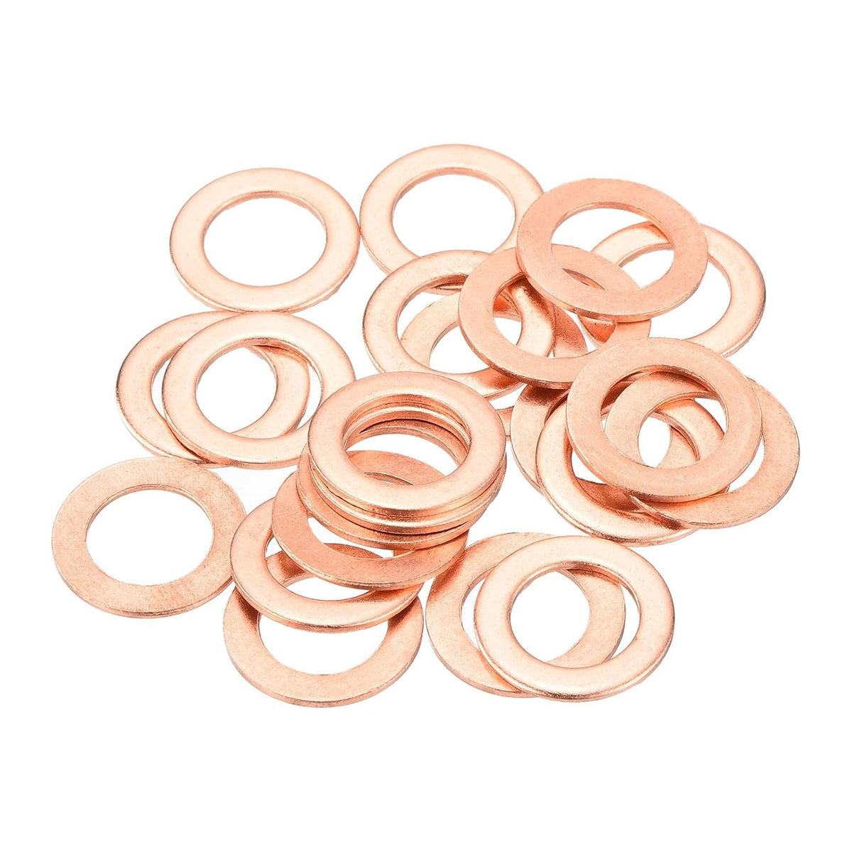 Copper Sump Plug Washers DIN 7603A – M10 / M12 / M14 / M16